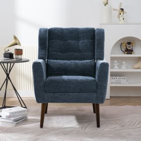 Modern Accent Chair with Chenille Fabric