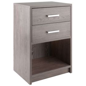 Molina Accent Nightstand, Ash Gray