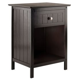 Blair Accent Nightstand; Coffee