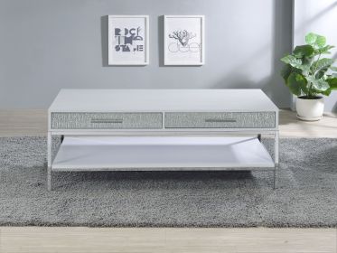 Mirage Coffee Table, White