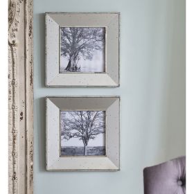 Vintage Silver Reflective Picture Frames