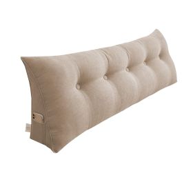 SOGA Triangular Wedge Bed Pillow, Beige