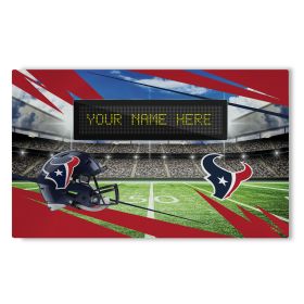 [Personalization Only] Official NFL Texans -36"x62"