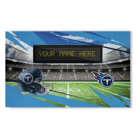 [Personalization Only] Official NFL Titans -36"x62"