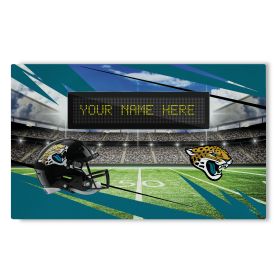 [Personalization Only] Official NFL Jaguars -36"x62"