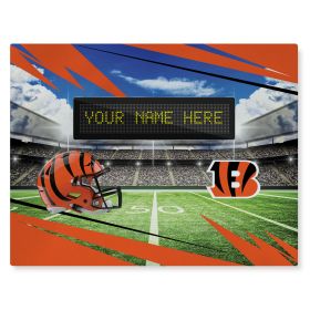 [Personalization Only] Official NFL Cincinnati Bengals -62"x84"