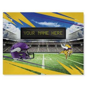 [Personalization Only] Official NFL Vikings -62"x84"