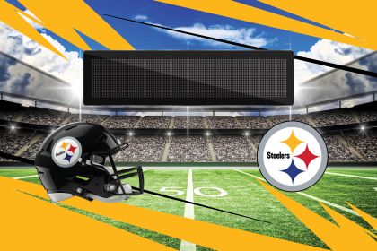 [Personalization Only] Official NFL Pittsburgh Steelers -20"x32"