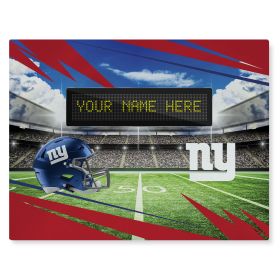 [Personalization Only] Official NFL New York Giants -62"x84"