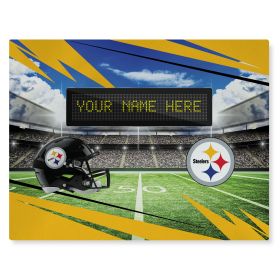 [Personalization Only] Official NFL Steelers -62"x84"