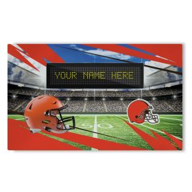 [Personalization Only] Official NFL Cleveland Browns -36"x62"