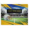 [Personalization Only] Official NFL Chargers -62"x84"