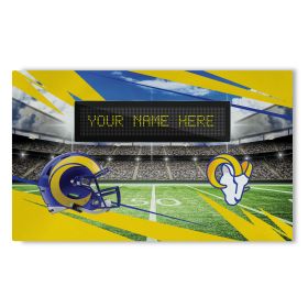 [Personalization Only] Official NFL Rams -36"x62"