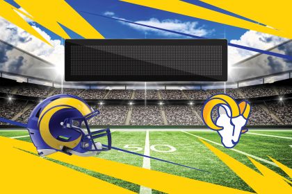 [Personalization Only] Official NFL Rams -20"x32"