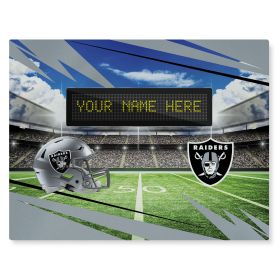 [Personalization Only] Official NFL Raiders -62"x84"