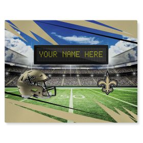 [Personalization Only] Official NFL New Orleans Saints - 62"x84"