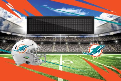 [Personalization Only] Official NFL Dolphins -20"x32"