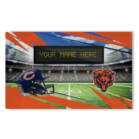 [Personalization Only] Official NFL Bears -36"x62"