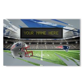 [Personalization Only] Official NFL New England Patriots -36"x62"