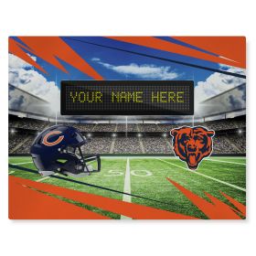 [Personalization Only] Official NFL Chicago Bears -62"x84"