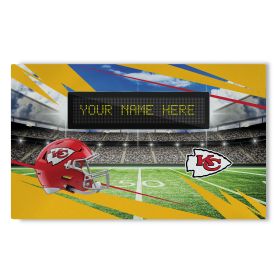 [Personalization Only] Official NFL Chiefs -36"x62"