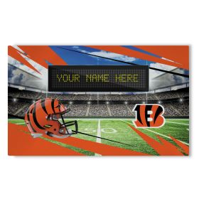 [Personalization Only] Official NFL Bengals -36"x62"