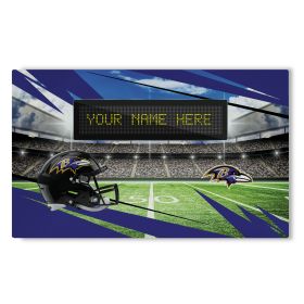 [Personalization Only] Official NFL Baltimore Ravens -36"x62"