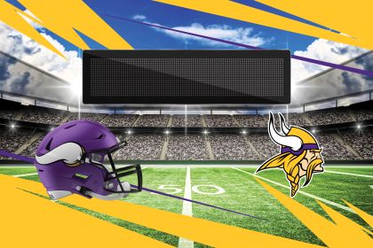 [Personalization Only] Official NFL Vikings -20"x32"