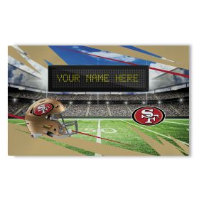 [Personalization Only] Official NFL 49ers -36"x62"