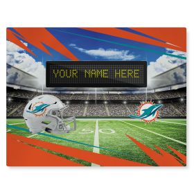 [Personalization Only] Official NFL Dolphins -62"x84"