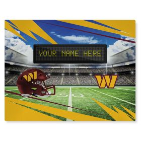 [Personalization Only] Official NFL Commanders -62"x84"