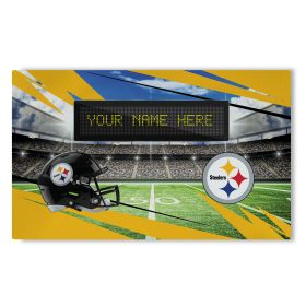 [Personalization Only] Official NFL Steelers -36"x62"