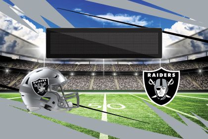 [Personalization Only] Official NFL Raiders -20"x32"