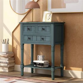 Narrow Console Table (Navy)