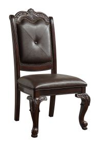 Set of 2 - Kiera Side Chair - Brown