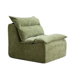 Accent Armless Chair, Lazy Floor Seating