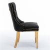 Contemporary Velvet Upholstered Dining Chair