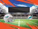 [Personalization Only] Official NFL Dolphins -62"x84"