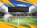 [Personalization Only] Official NFL Chargers -62"x84"