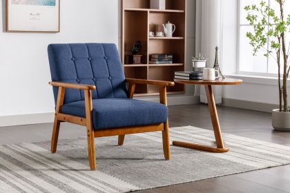 Mid-Century Modern Accent Chair, (Color: as Pic)